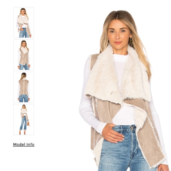 cupcakes & cashmere Jackets & Blazers - 🆕 Cupcakes and Cashmere Faux Shearling Vest NWT